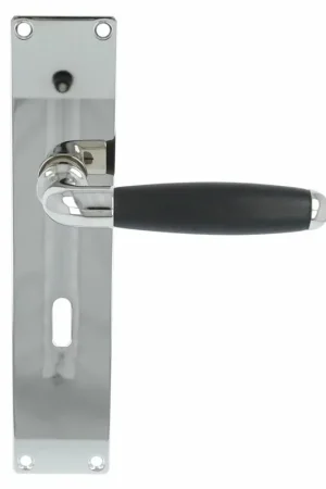 Deurklink Met schild Ton Model 1933 SL56 glans nikkel Betrouwbaar