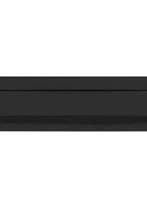 Bestel Nu Briefplaat rechthoekig met klep PVD gunmetal
