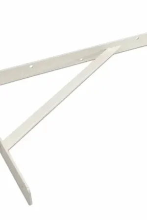Laatste Versie Plankdrager BEAM met schoor 330×495 mm staal wit gelakt