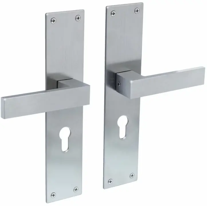 Beperkt Aanbod Intersteel deurklink Amsterdam met renovatieschild PC72 rvs