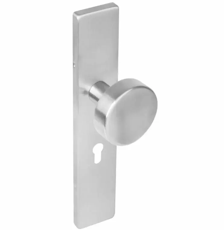 Nieuw Intersteel knopschild verdekt vierkant PC72 mm rvs