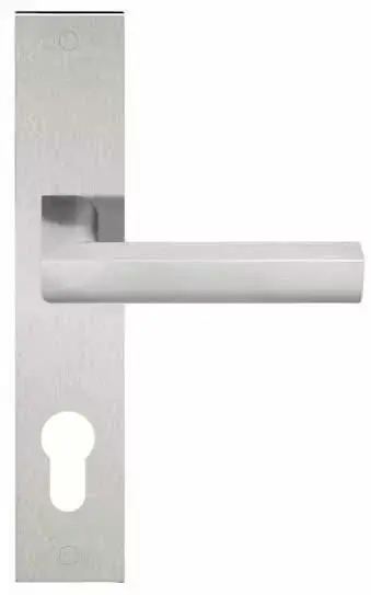 Beste Prijs Deurklink op schild cilindergat PIET BOON PBL23P236 PC55 mat rvs