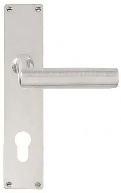 Deurklink op schild cilindergat TIMELESS 1929MPY PC55 mat nikkel Direct Beschikbaar
