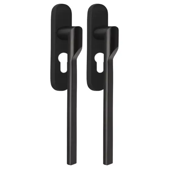 Flitsaanbieding Hef/schuifdeurbeslag RIVIO by Gensler GL231PA PC69 PVD zwart