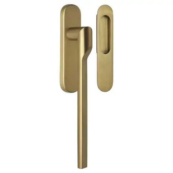 Rechtstreeks Van De Fabrikant Hef/schuifdeurbeslag RIVIO by Gensler GL231 blind PVD mat goud
