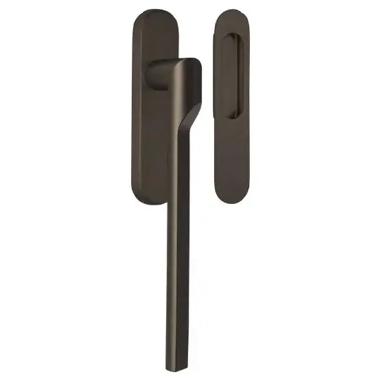 Hef/schuifdeurbeslag RIVIO by Gensler GL231 blind brons Rechtstreeks Van De Fabrikant