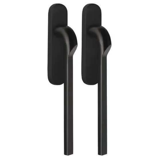 Hef/schuifdeurbeslag RIVIO by Gensler GL230PA blind PVD zwart Direct Verzonden