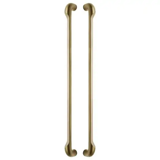 Set deurgrepen RIVIO by Gensler GL500PA PVD mat goud Tijdelijk Beschikbaar