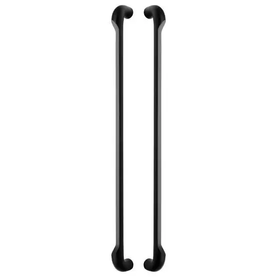 Goedkoop Set deurgrepen RIVIO by Gensler GL500PA PVD zwart