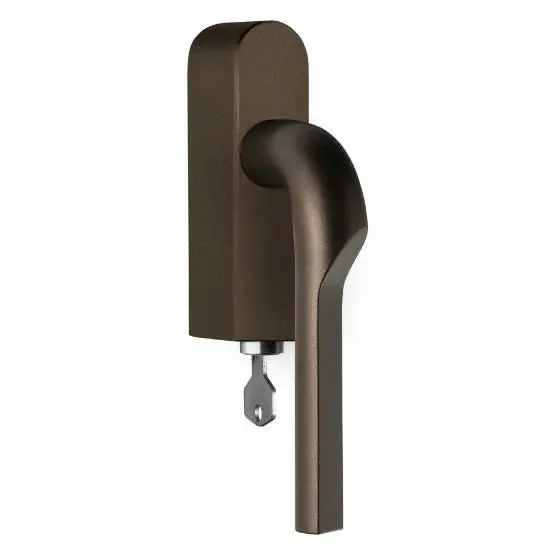 Draaikiepgarnituur RIVIO by Gensler GL100-DKLOCK-O links brons Premium