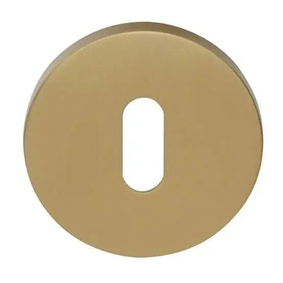 Alleen Vandaag Sleutelplaatje RIVIO by Gensler GLN53 PVD mat goud