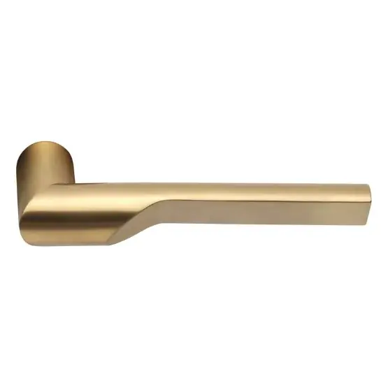 Hete Deal Deurklink RIVIO by Gensler GL101-ZR zonder rozet PVD mat goud