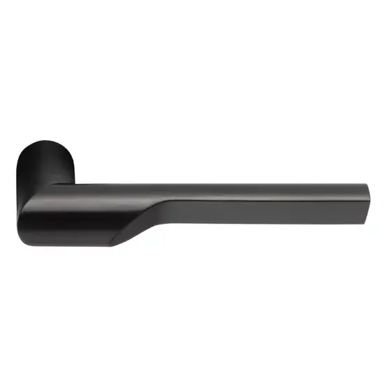 Gratis Retour Deurklink RIVIO by Gensler GL101-ZR zonder rozet PVD zwart