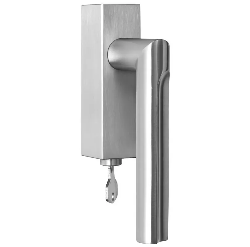 Weekendaanbieding Draaikiepgarnituur ECLIPSE DR103-DKLOCK-O links mat rvs
