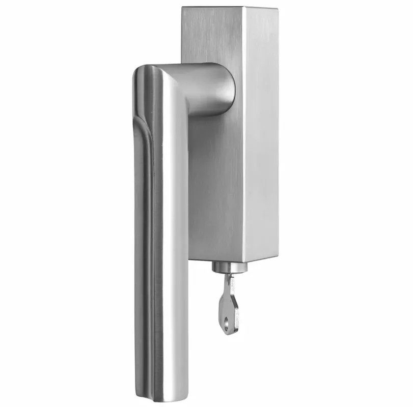 Draaikiepgarnituur ECLIPSE DR103-DKLOCK-O rechts mat rvs Direct Verzonden