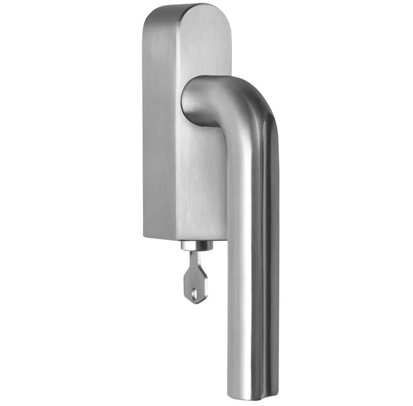 Draaikiepgarnituur ECLIPSE DR101-DKLOCK-O links mat rvs Op = Op