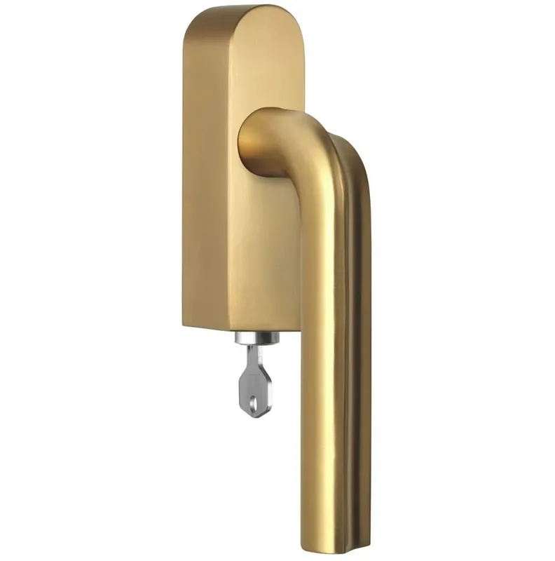 Draaikiepgarnituur ECLIPSE DR100-DKLOCK-O links PVD mat goud Hete Deal