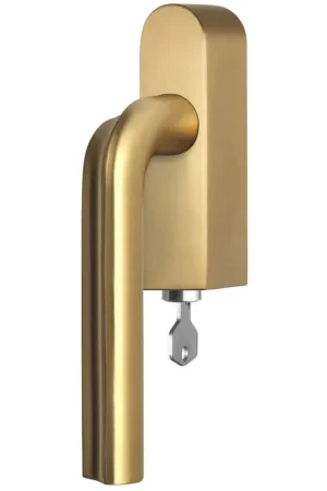 Aanbieding Draaikiepgarnituur ECLIPSE DR100-DKLOCK-O rechts PVD mat goud