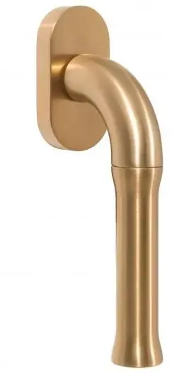Premium Draaikiepgarnituur NOUR EV100-DK-O PVD mat goud