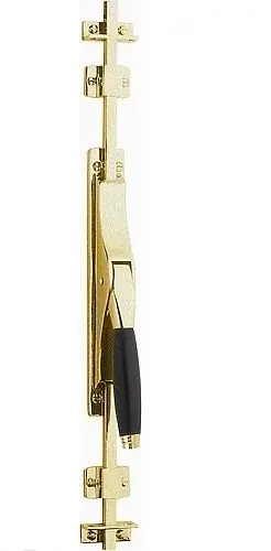 Gereduceerde Prijs Pomp-Espagnolet TIMELESS P-1934 messing ongelakt/ebbenhout
