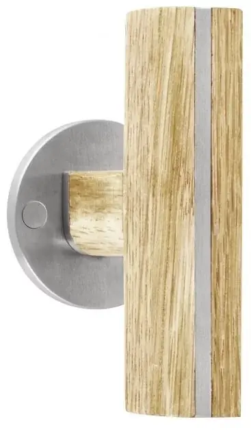 Deurklink PIET BOON PBT22/50 mat rvs/eikenhout Bestseller