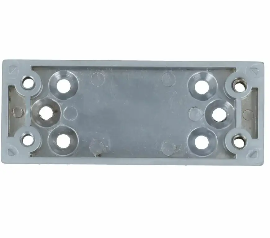 Op = Op DX Onderlegplaat t.b.v. raamboom F1 aluminium