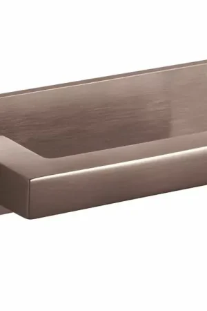 Olivari deurklink ABC op horizontaal schild brons mat titaan PVD Lage Prijs