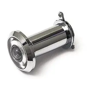 DX Deurspion messing verchroomd 180° Speciale Aanbieding