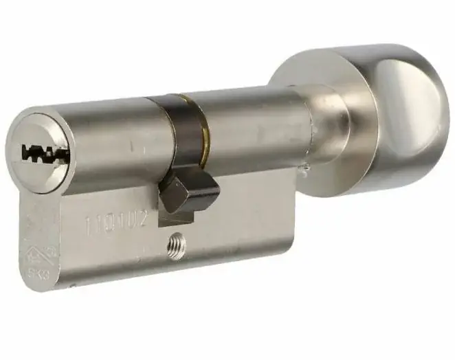 S2 Knopcilinder SKG2 K40/40 Met Keersleutel Premium