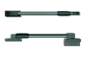 Finale Uitverkoop DX Telescopische raamuitzetter 35 cm zilver antraciet