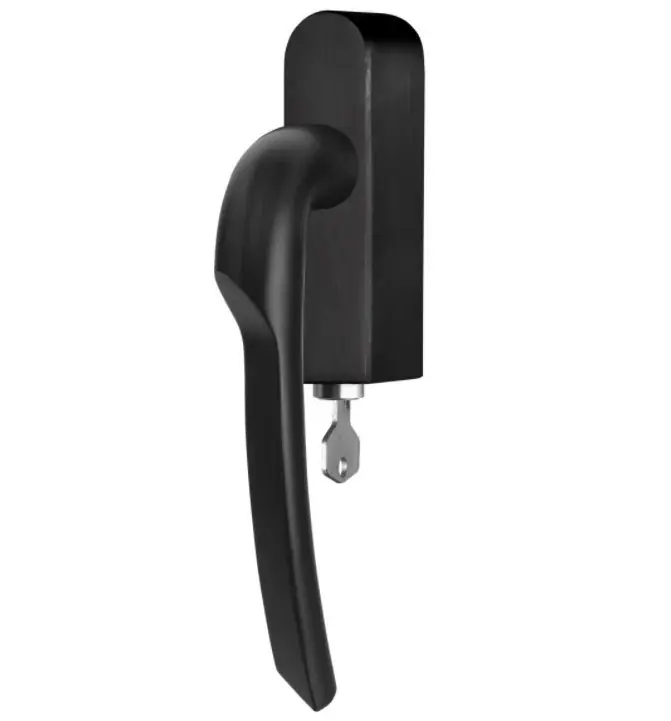 Must-Have Draaikiepgarnituur RIVIO by Gensler GL102-DKLOCK-O rechts PVD zwart