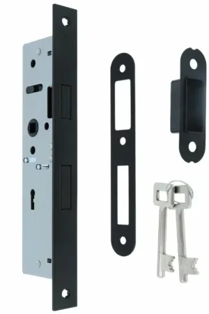 Magneet smal dag- en nachtslot SL56 Met zwarte Rechte voorplaat Hete Deal