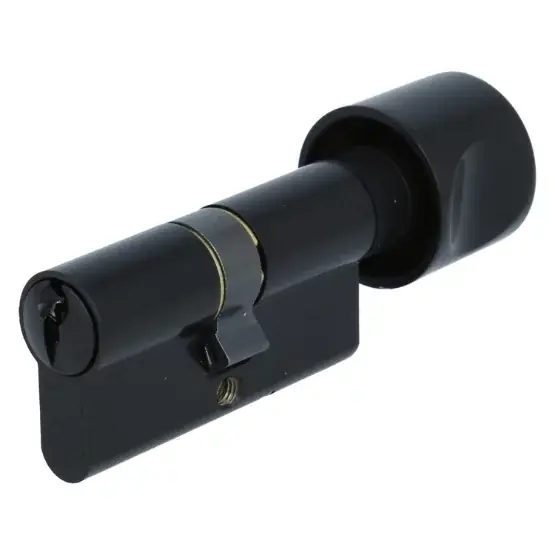 Alleen Vandaag DOM Plura knopcilinder K30/35 SKG2 zwart
