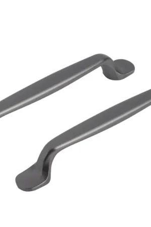 Weekendaanbieding Differnz meubelgreep Groningen 128 mm gunmetal 2 stuks