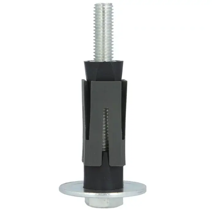 Snelle Levering AMIG expander vierkant 19×19 mm voor zwenkwielen met gat en nylon beugel