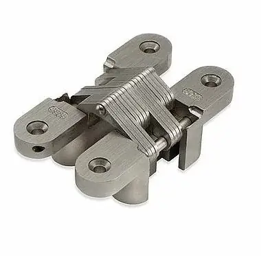 Hoge Kwaliteit Scharnier SOSS 204 NP 13×060 mm deurdikte ca. 19 mm zamak vernikkeld