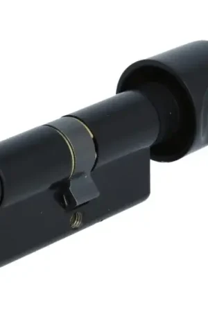 DOM Plura knopcilinder K45/35 SKG2 zwart Veilige Betaling
