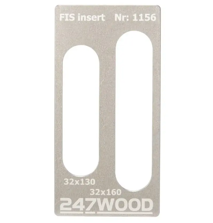 Bestel Nu 247WOOD FIS inleg 160×32 voor BSW 160-120