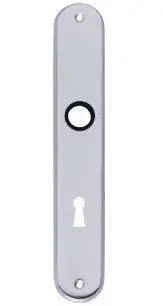 Intersteel langschild ovaal SL72 chroom mat Aanbieding