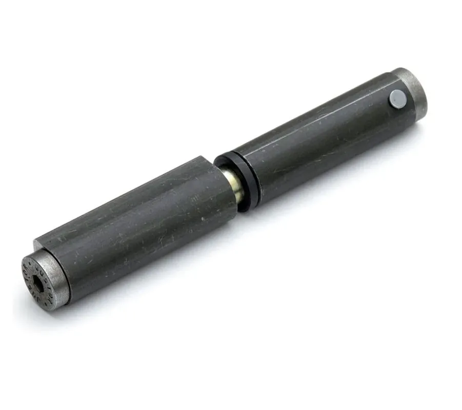 Aanlaspaumelle met veer en ring 180×18 mm Laatste Versie