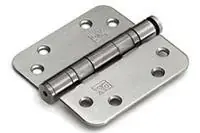 Lage Prijs DX Kogellagerscharnier doorgezet 89×89 mm ronde hoek losse pen staal verzinkt