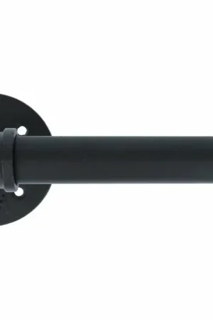 Toiletrolhouder ijzer zwart 185×85 mm Op = Op