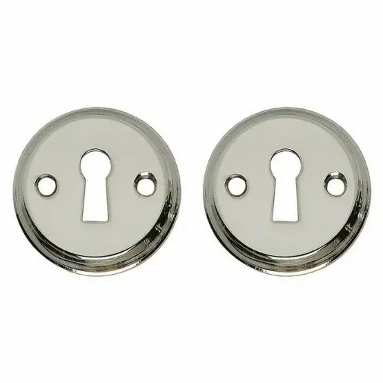 Intersteel sleutelrozetten ø50x5mm nikkel Hoge Kwaliteit