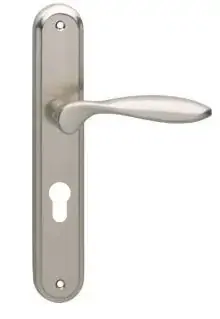Beste Prijs Intersteel deurklink George op langschild PC55 nikkel mat