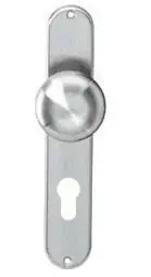 Intersteel knopschild ovaal 220×41 mm PC55 rvs Koop Online