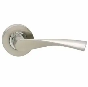 Koop Online Intersteel enkele deurklink Giussy rechts op rozet mat nikkel