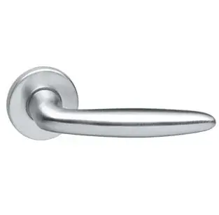 Intersteel enkele deurklink Sigaar rechts op rozet chroom mat Lage Prijs
