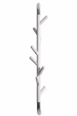 Wandkapstok Linair met 8 haken wit Veilige Betaling