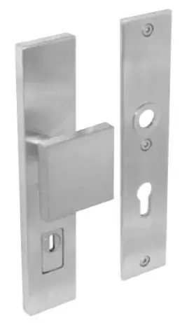 Gereduceerde Prijs Intersteel Veiligheidsschilden PC92 met kerntrek beveiliging greep/kruk SKG3 rvs rechthoekig