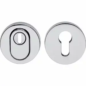 Must-Have Intersteel SKG3 veiligheid-rozet + kerntrekbeveiliging chroom